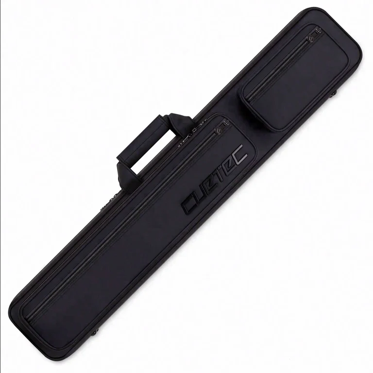 ÉTUI SOUPLE POUR BAGUETTES DE BILLARD CUETEC PRO LINE NOIR ÉDITION 4X8 - NOIR - ÉDITION LIMITÉE