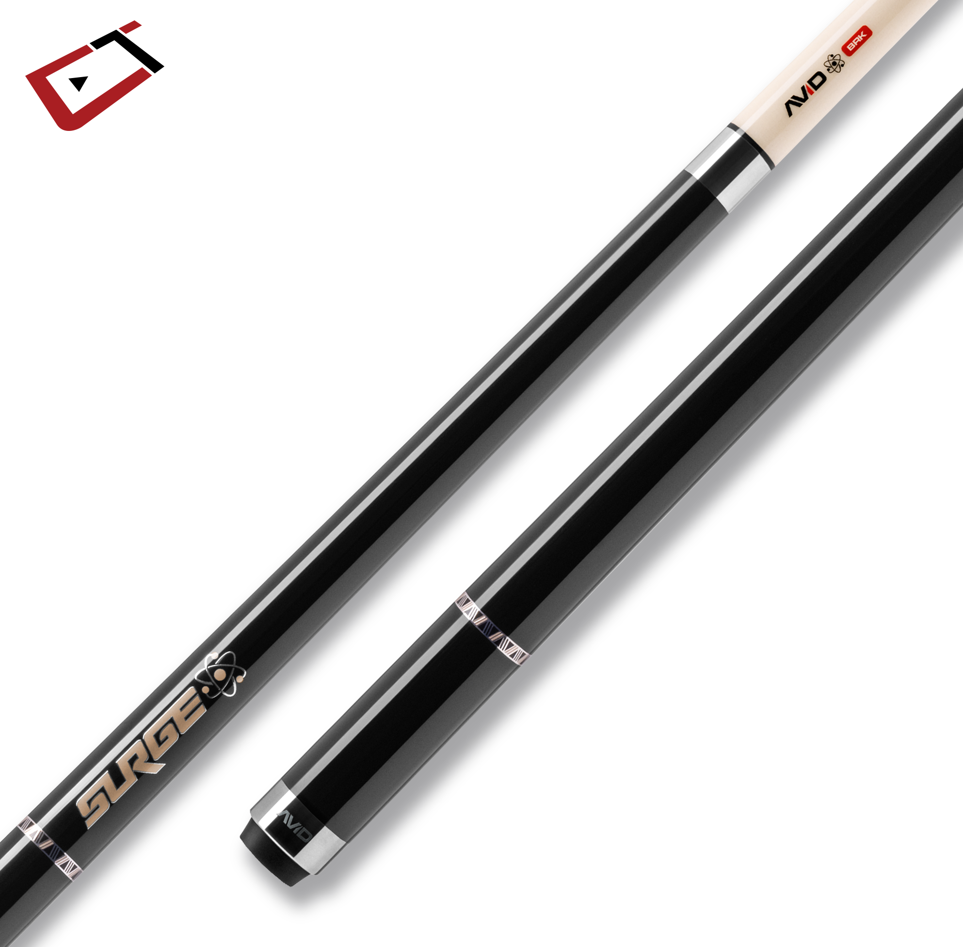 CUETEC AVID SURGE BREAK CUE BLACK/GOLD