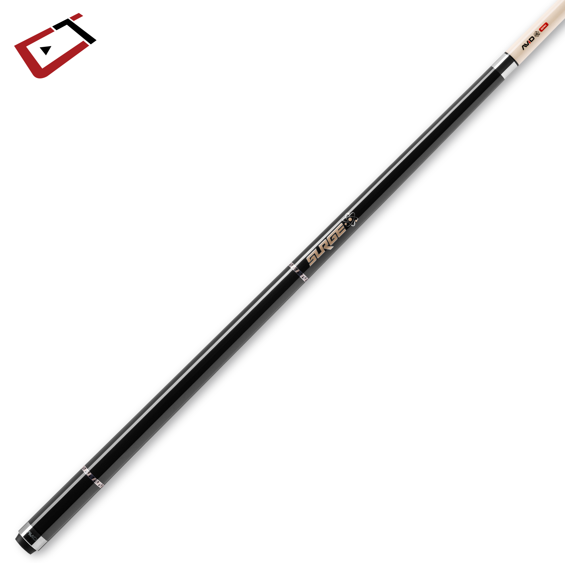 CUETEC AVID SURGE BREAK CUE BLACK/GOLD