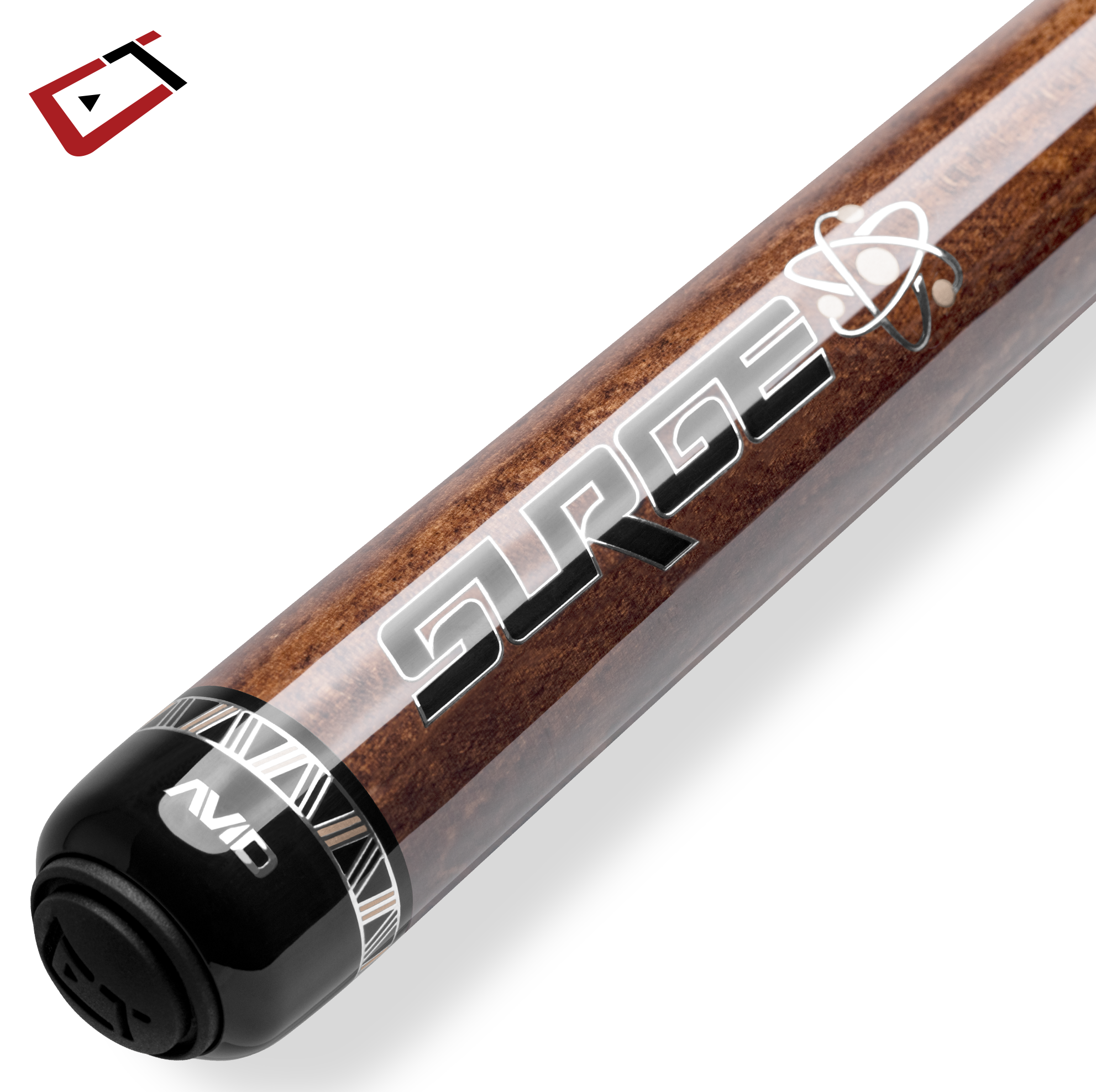 CUETEC AVID SURGE JUMP CUE BROWN STAIN