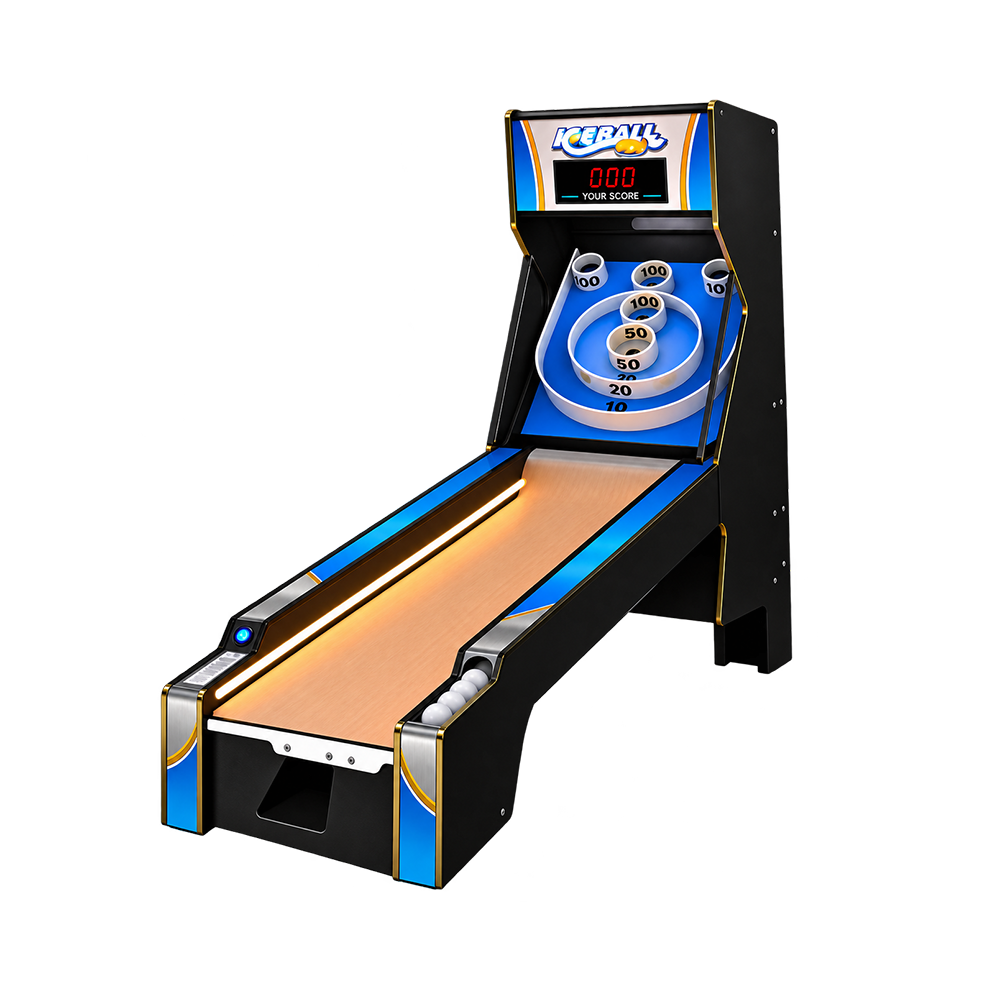 JEU D'ARCADE DE LANCER DE BOULES ICE BALL PRO - NOIR