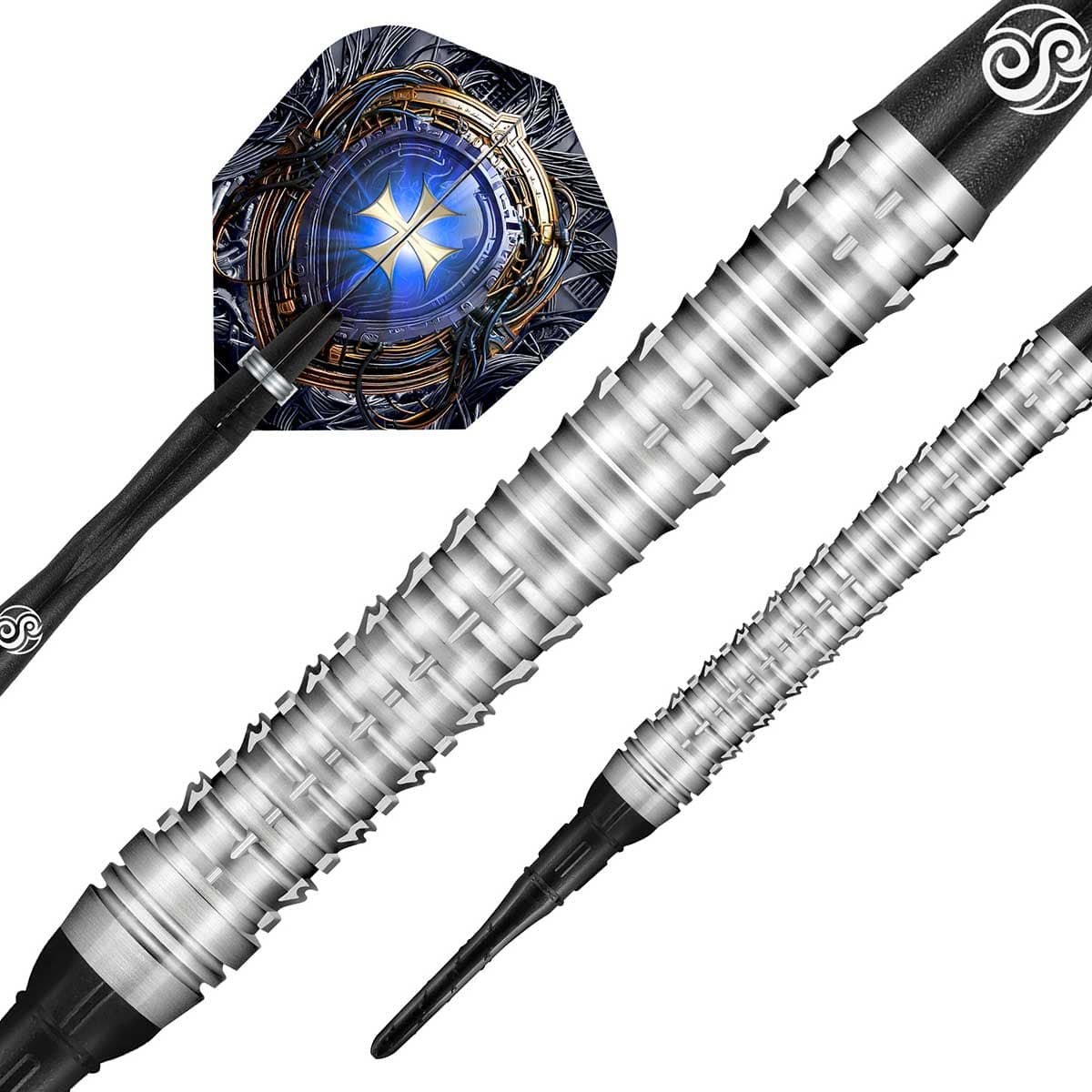 FLÉCHETTES FUTURE KNIGHTS IRONSOUL POINTE SOUPLE - BARREAUX EN TUNGSTÈNE À 90%