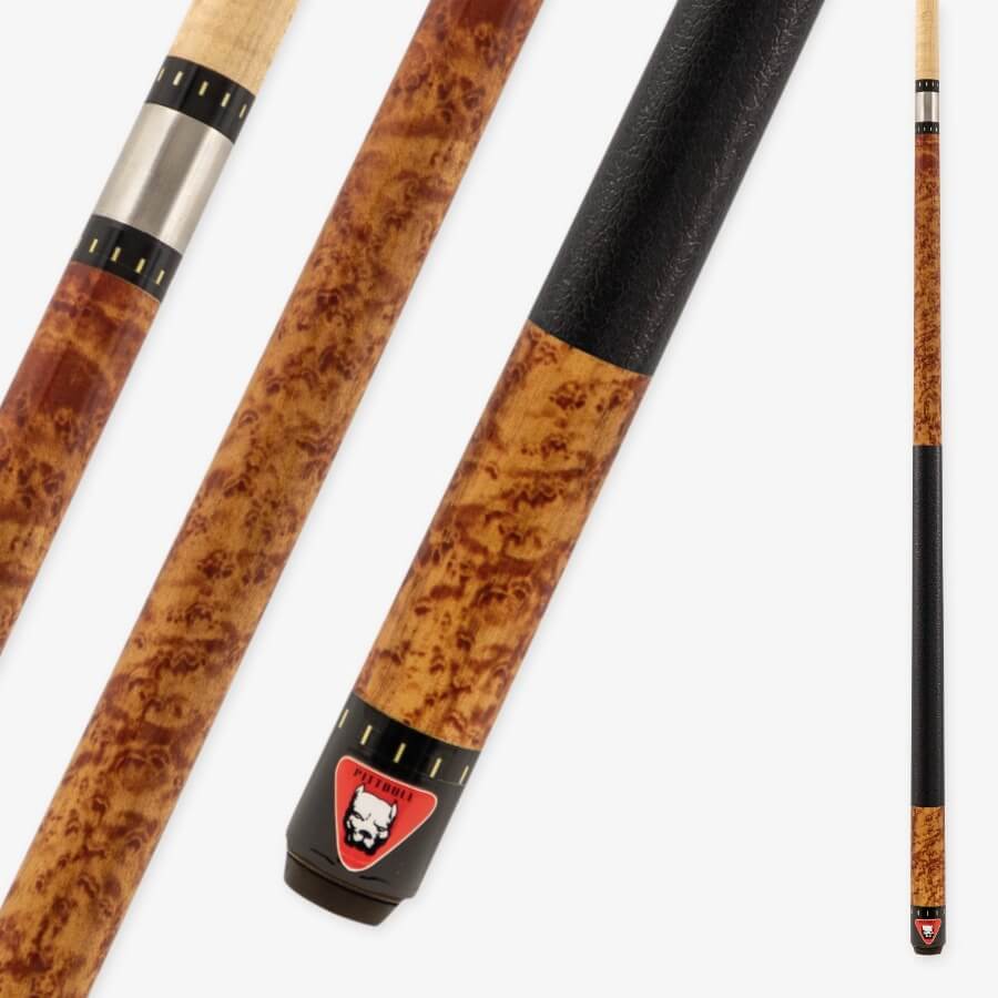 POOL CUE PITBULL CMS - BROWN