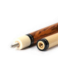 BAGUETTE DE BILLARD PEARSON PLAYERS SERIES PP-3 ZEBRANO BRUN - FLÈCHE CARBONE SANS GRIP 12.5MM