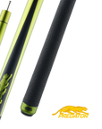 PREDATOR BUTT SP2 BLACK/LIME GREEN 2  UNI-LOC LEATHER LUXE WRAP (SHAFT NOT INCLUDED) - LIMITED EDITION