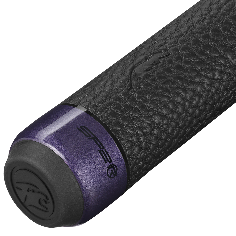 MANCHE PREDATOR SP2 MAUVE MÉTALLIQUE/NOIR 2 UNI-LOC QUICK RELEASE GRIP EN CUIR DE LUXE (FLÈCHE NON-INCLUSE) - ÉDITION LIMITÉE