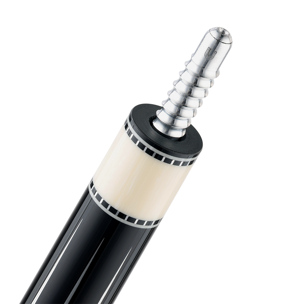 MANCHE PREDATOR TS8 ARTISAN ÉBÈNE/IVOIRINE UNI-LOC GRIP EN CUIR GRAINÉ DE LÉZARD NOIR (FLÈCHE NON-INCLUSE) - ÉDITION LIMITÉE