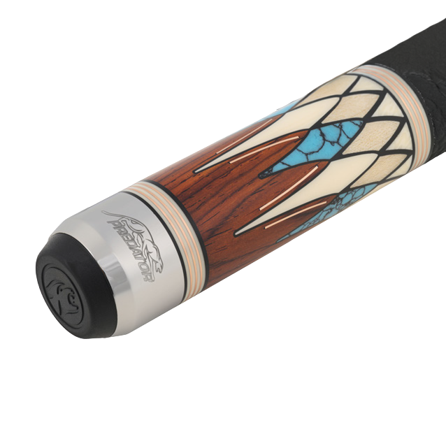 MANCHE PREDATOR VIRTUOSO COCOBOLO/ÉRABLE UNI-LOC GRIP EN CUIR DE LUXE (FLÈCHE NON-INCLUSE_ - ÉDITION LIMITÉE
