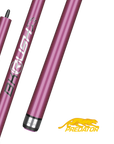 PREDATOR BK RUSH CUE PINK/SILVER UNI-LOC QUICK RELEASE NO-WRAP 18.5OZ - LIMITED EDITION