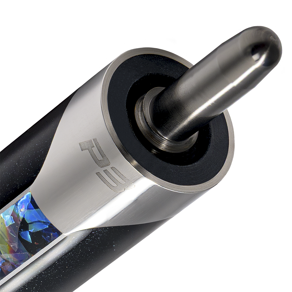 PREDATOR BUTT P3 GALAXY BLACK/GLOSS GALAXY STRIPE UNI-LOC NO WRAP (SHAFT NON INCLUDED) - LIMITED EDITION