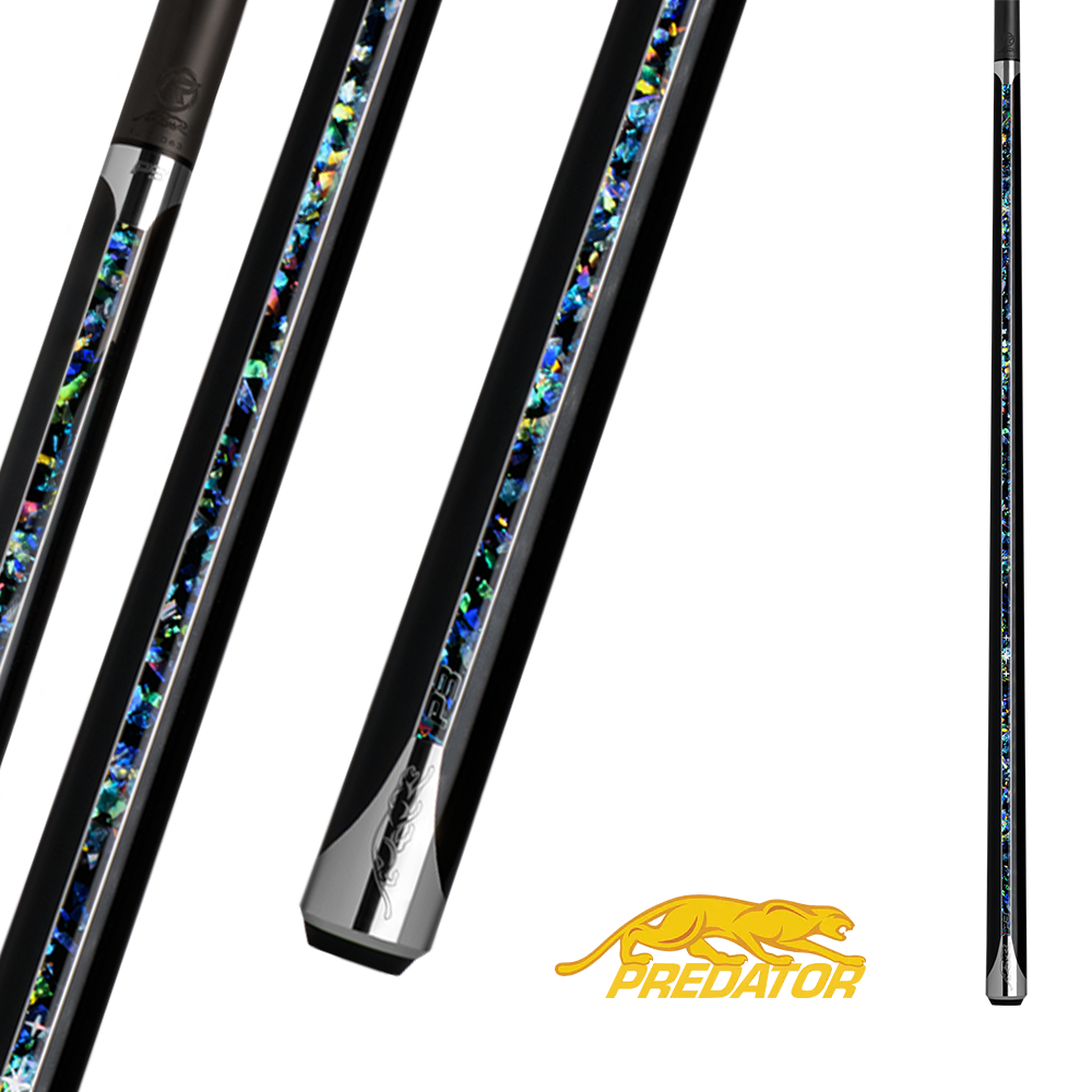 PREDATOR BUTT P3 GALAXY BLACK/GLOSS GALAXY STRIPE UNI-LOC NO WRAP (SHAFT NON INCLUDED) - LIMITED EDITION