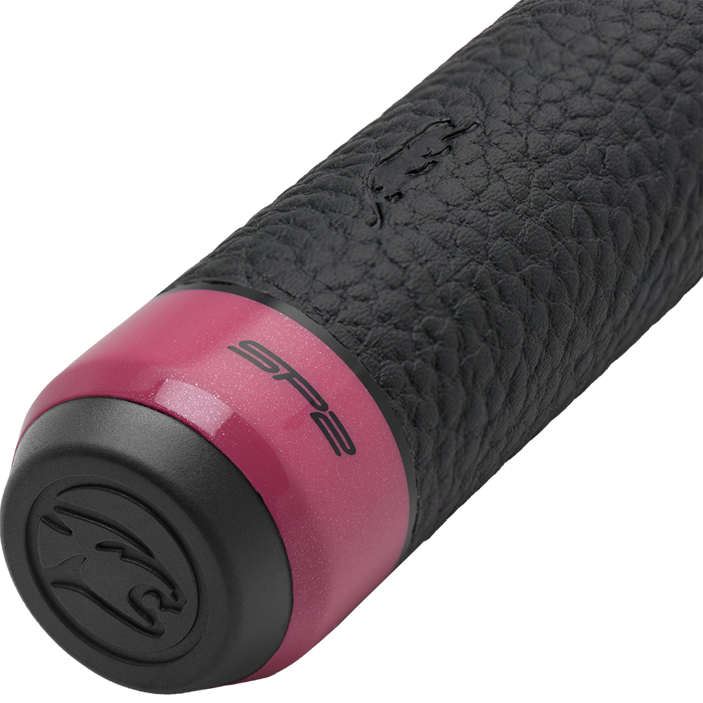 PREDATOR BUTT SP2 PINK/BLACK 2 UNI-LOC QUICK RELEASE LEATHER LUXE WRAP (SHAFT NON INCLUDED) - LIMITED EDITION