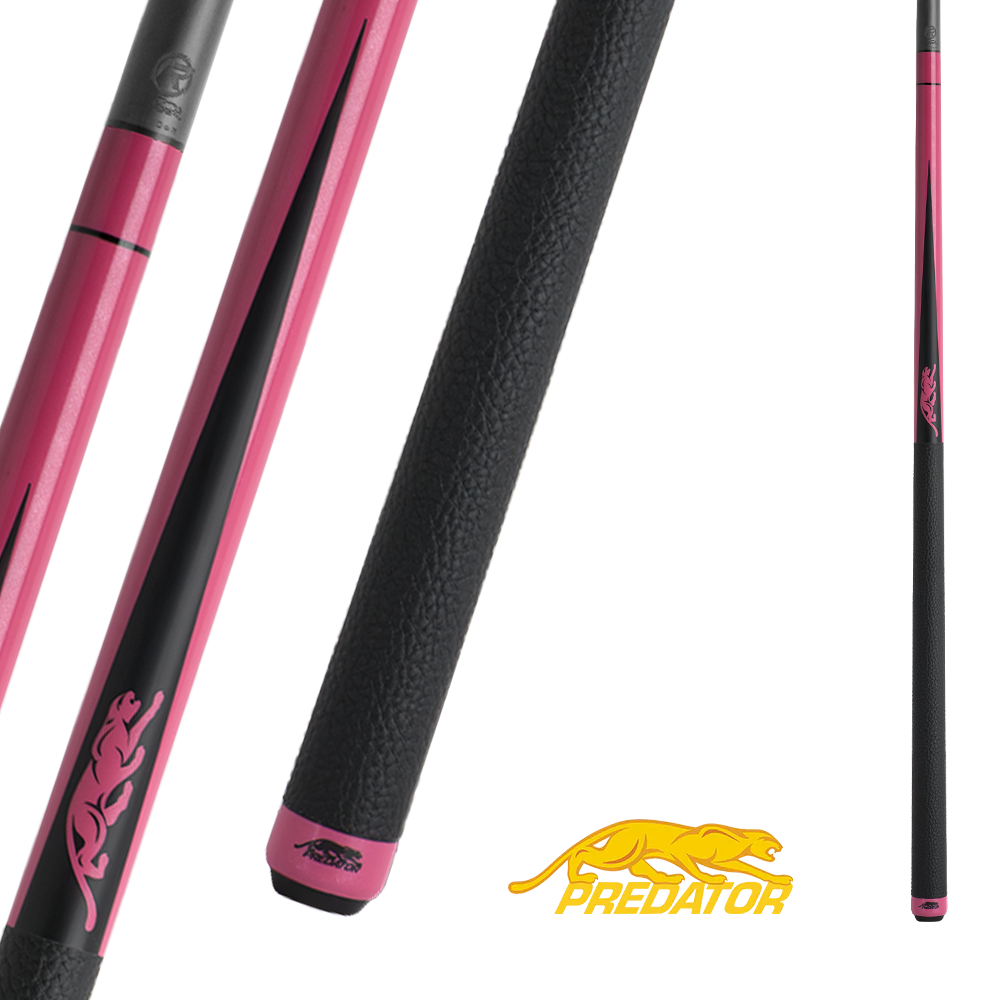 PREDATOR BUTT SP2 PINK/BLACK 2 UNI-LOC QUICK RELEASE LEATHER LUXE WRAP (SHAFT NON INCLUDED) - LIMITED EDITION
