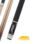 PREDATOR BUTT VIRTUOSO UNI-LOC LEATHER LUX WRAP MAPLE/TURQUOISE (SHAFT NOT INCLUDED) - LIMTED EDITION