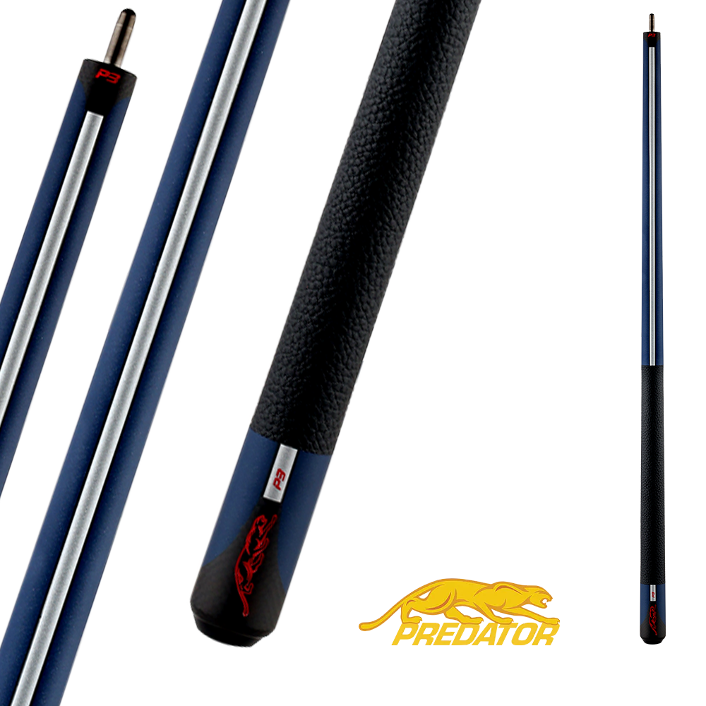 MANCHE DE BAGUETTE DE BILLARD PREDATOR P3 SPÉCIAL JOUR DE L'INDÉPENDANCE GRIP EN CUIR DE LUXE - ÉDITION LIMITÉE