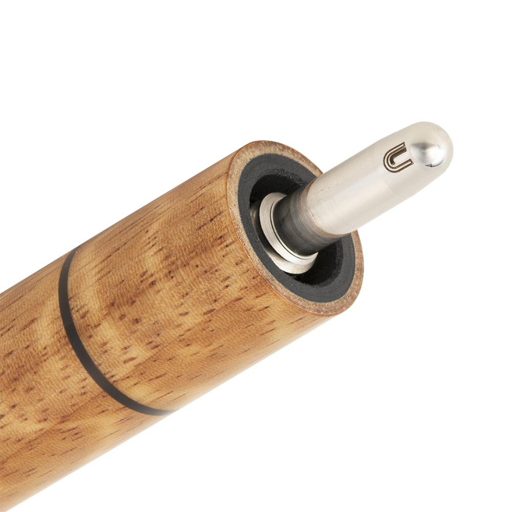 MANCHE PREDATOR SP2 ADVENTURA API2  NOIR/BOIS D'APITONG UNI-LOC GRIP EN CUIR DE LUXE (FLÈCHE NON-INCLUSE) - ÉDITION LIMITÉE