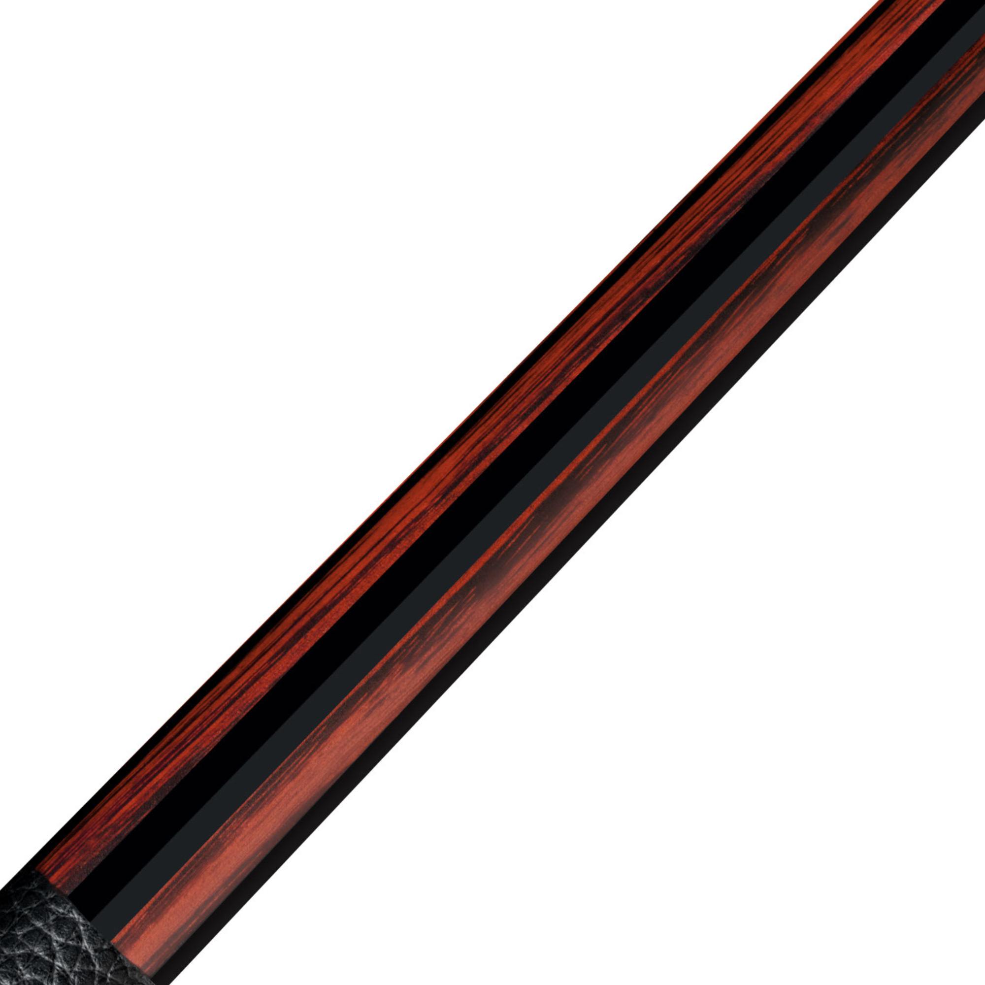 PREDATOR P3 REVO RED TIGER POOL CUE WITH LUXE LEATHER WRAP (SHAFT NOT INCLUDED)