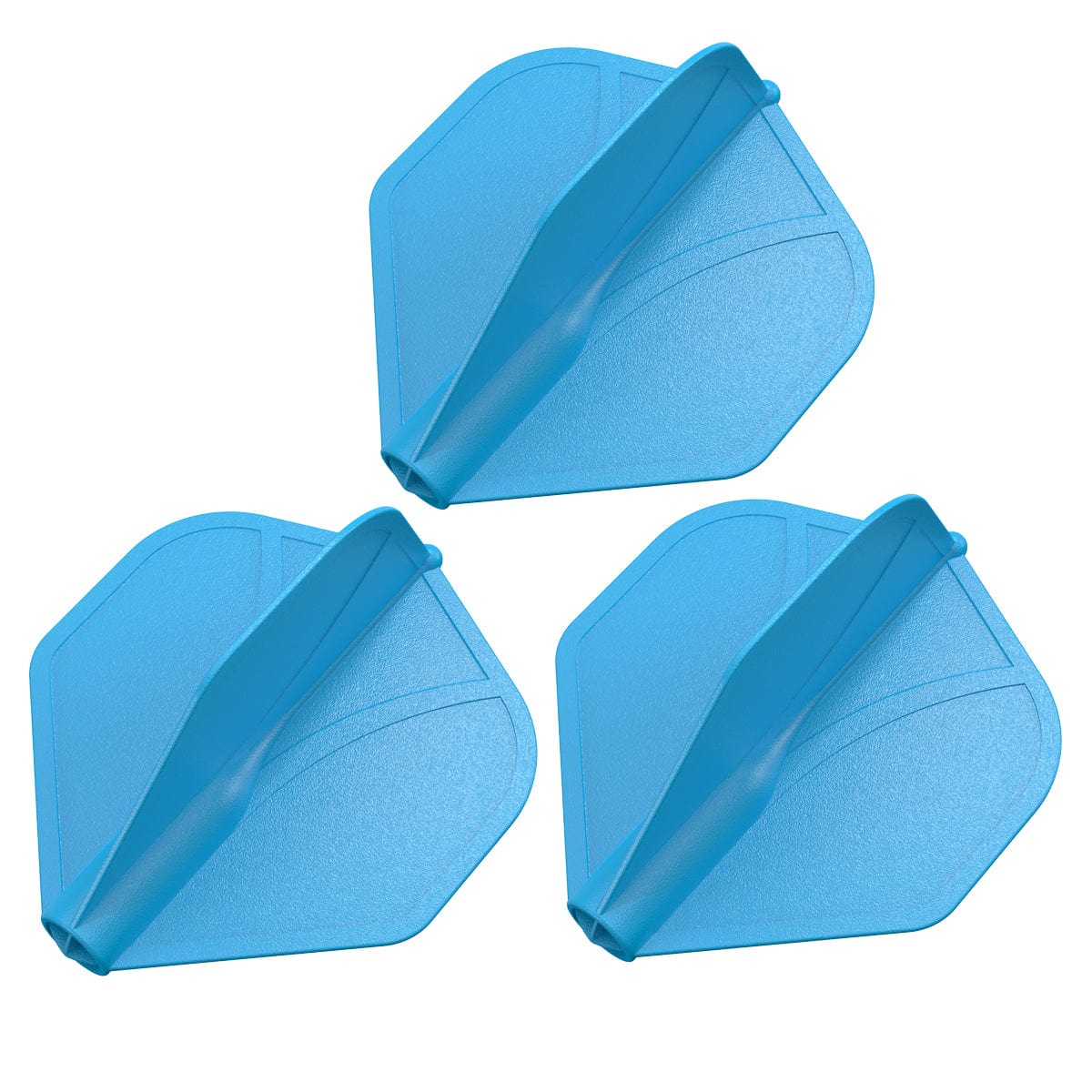 ENSEMBLE DE 3 PLUMES DE DARDS SHOT MOULÉES AIRFOIL STANDARD