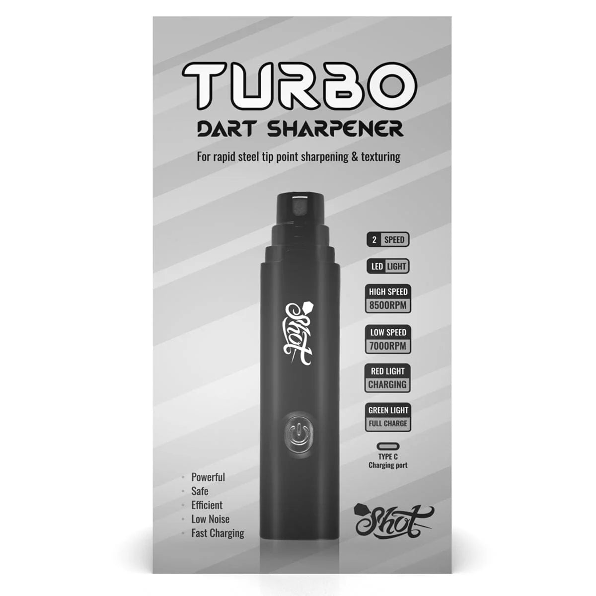 AIGUISEUR DE FLÉCHETTES SHOT TURBO