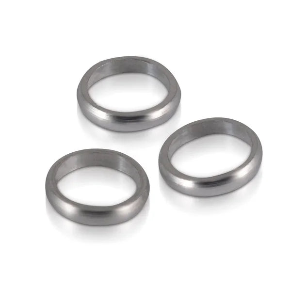 ENSEMBLE DE TROIS ANNEAUX SHOT POUR DARDS EN ALUMINIUM