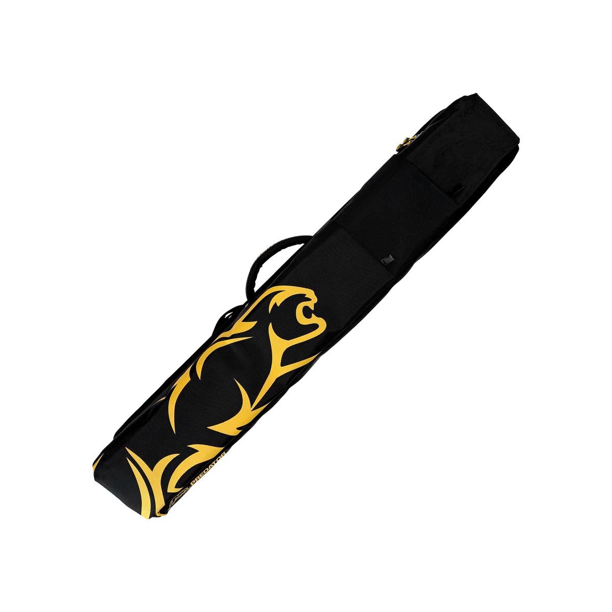 PREDATOR SPORT BACKPACK HARD CUE CASE  BLACK/YELLOW 3 BUTTS 5 SHAFTS -  LIMITED EDITION