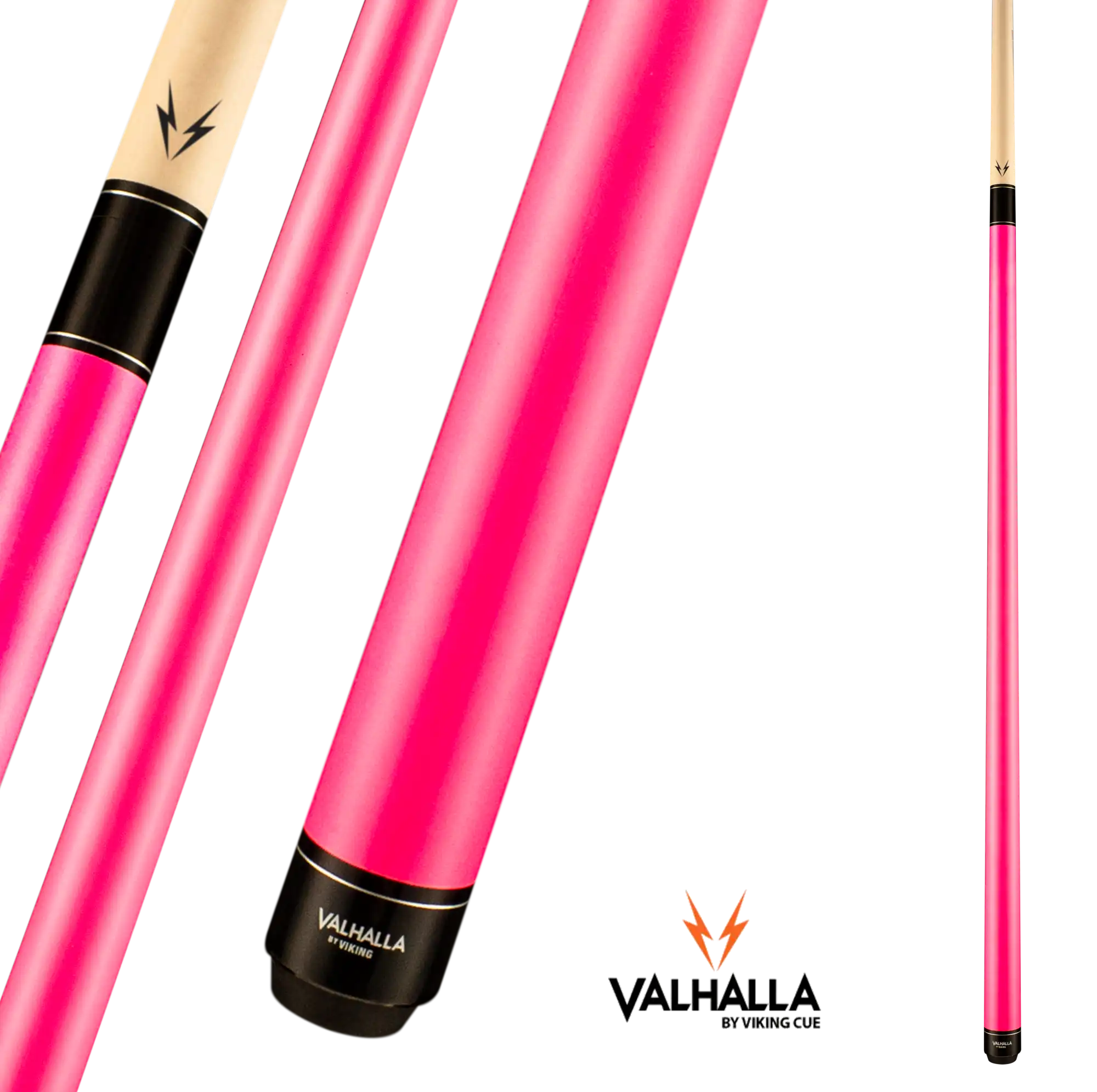 VIKING VALHALLA VA106 POOL CUE PINK 13MM 19OZ NO WRAP