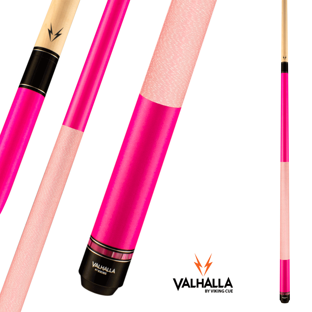 VIKING VALHALLA VG025 PINK POOL CUE 13MM 19OZ