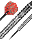 SHOT WARRIOR TAIAHA STEEL TIP DART SET - 90%TUNGSTEN BARRELS