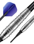 SHOT ZEN BUDO SOFT TIP DART SET - 80% TUNGSTEN BARRELS