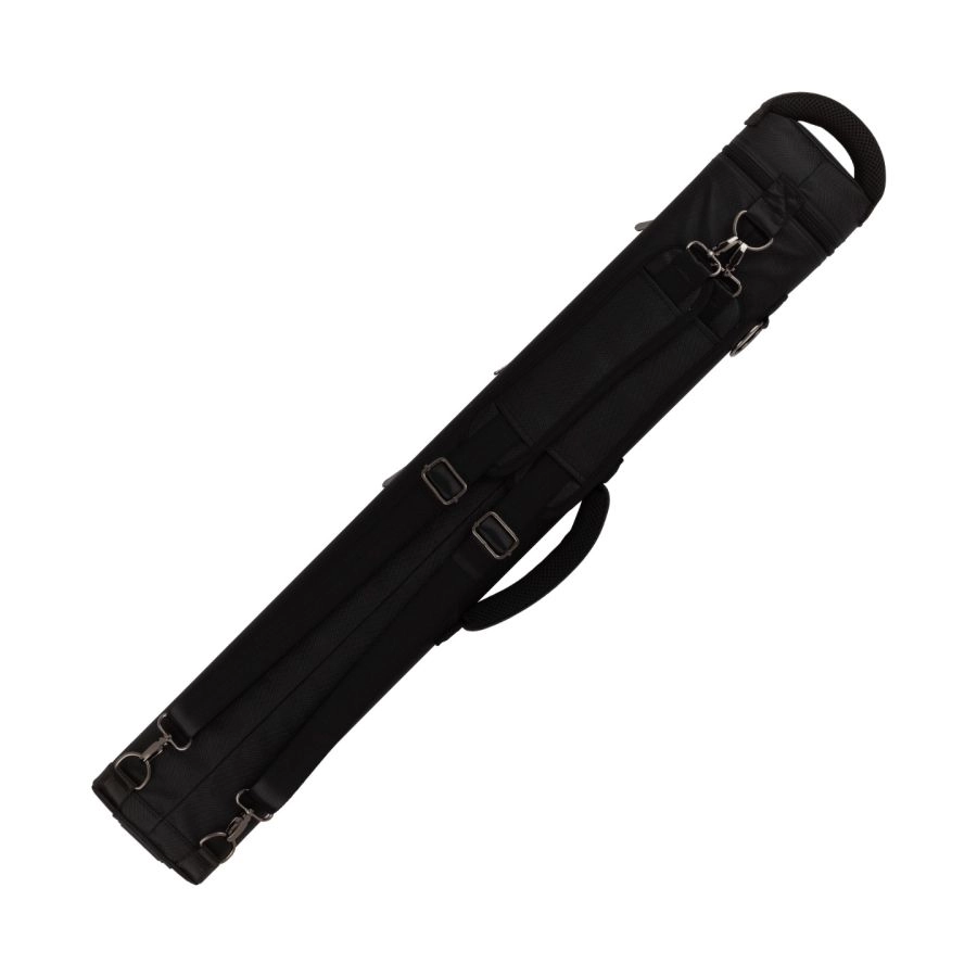 ÉTUI RIGIDE POUR BAGUETTES DE BILLARD ACTION BACKPACK ACB24 2 MANCHES 4 FLÈCHES - NOIR