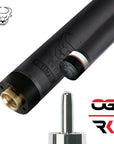 KODA SPORT SNEAKY PETE POOL CUE LD7 REV. SHAFT CARBON BLUE AND BLACK NO WRAP 11.75MM 19OZ