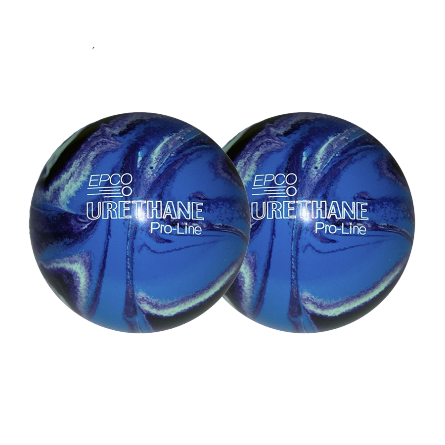 URETHANE SMALL BOWLING BALLS - PURPLE/BLUE/MINT
