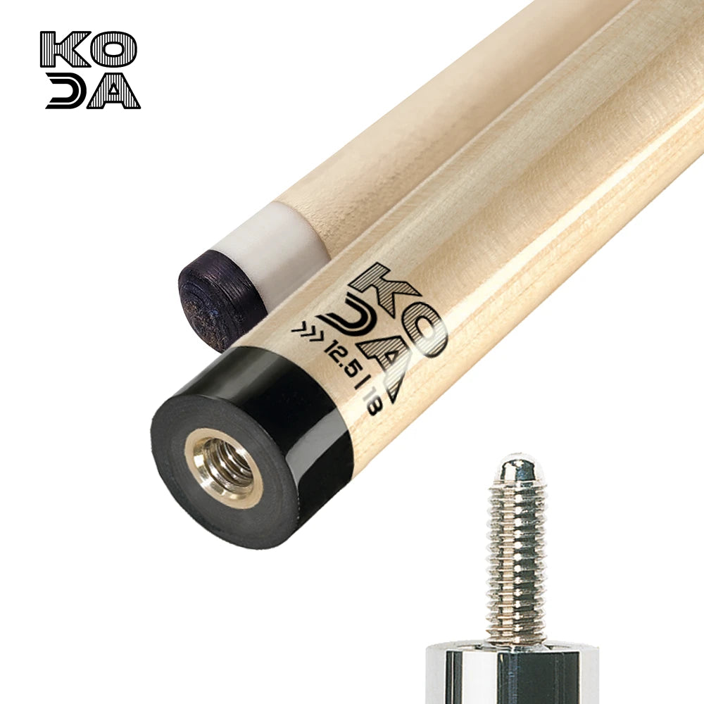 BAGUETTE DE BILLARD KODA SPORTS KD55RD - ROUGE 12.5MM 19OZ