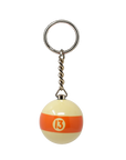 PORTE-CLÉS BOULE DE BILLARD 1 3/8 PO ARAMITH - NUMÉROTÉ