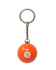 PORTE-CLÉS BOULE DE BILLARD 1 3/8 PO ARAMITH - NUMÉROTÉ