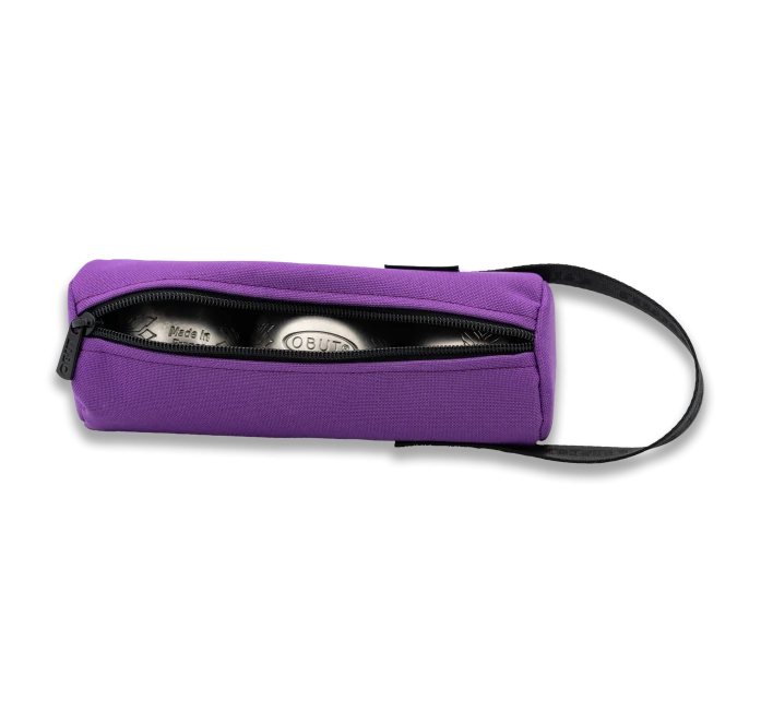 OBUT PURPLE CANVAS PÉTANQUE POUCH