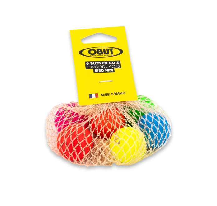 ENSEMBLE DE 6 COCHONNETS COULEURS ASSORTIES GRAVÉS OBUT