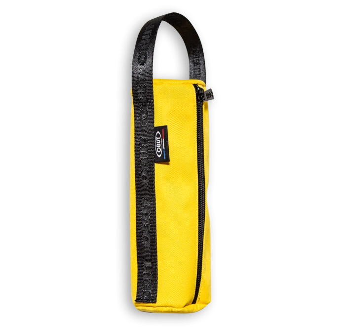 OBUT YELLOW CANVAS PÉTANQUE POUCH