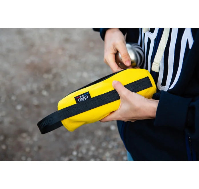 OBUT YELLOW CANVAS PÉTANQUE POUCH