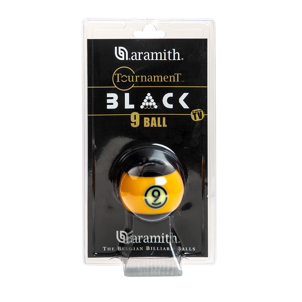 #09 BALL DURAMITH 2 1/4" 57.2MM TV BLACK BLISTER PACK