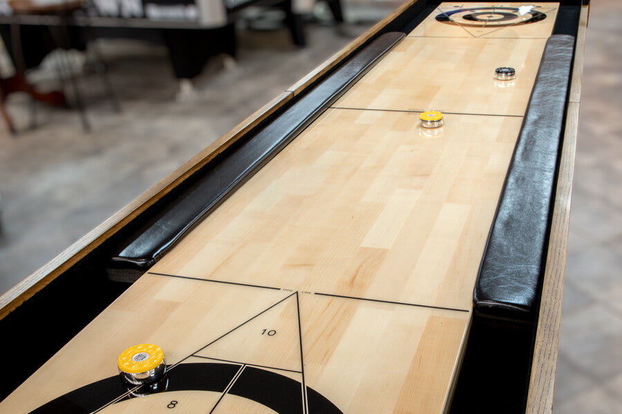 12’ BROWN SHUFFLEBOARD MASTERSPEED