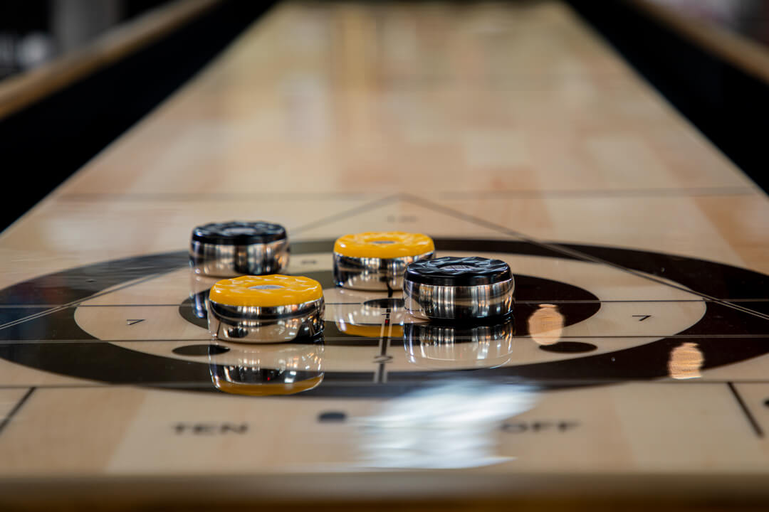 12’ BROWN SHUFFLEBOARD MASTERSPEED