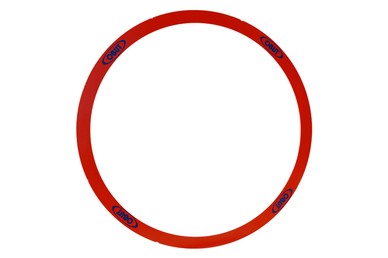 20 RED RIGID CIRCLES OBUT
