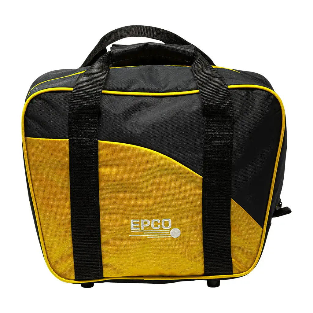 2 SMALL BALLSSHOES NYLON BOWLING BAG - MARIGOLD BLACK