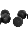 6 JACKS BLACK MAGNETIC ENGRAVED OBUT