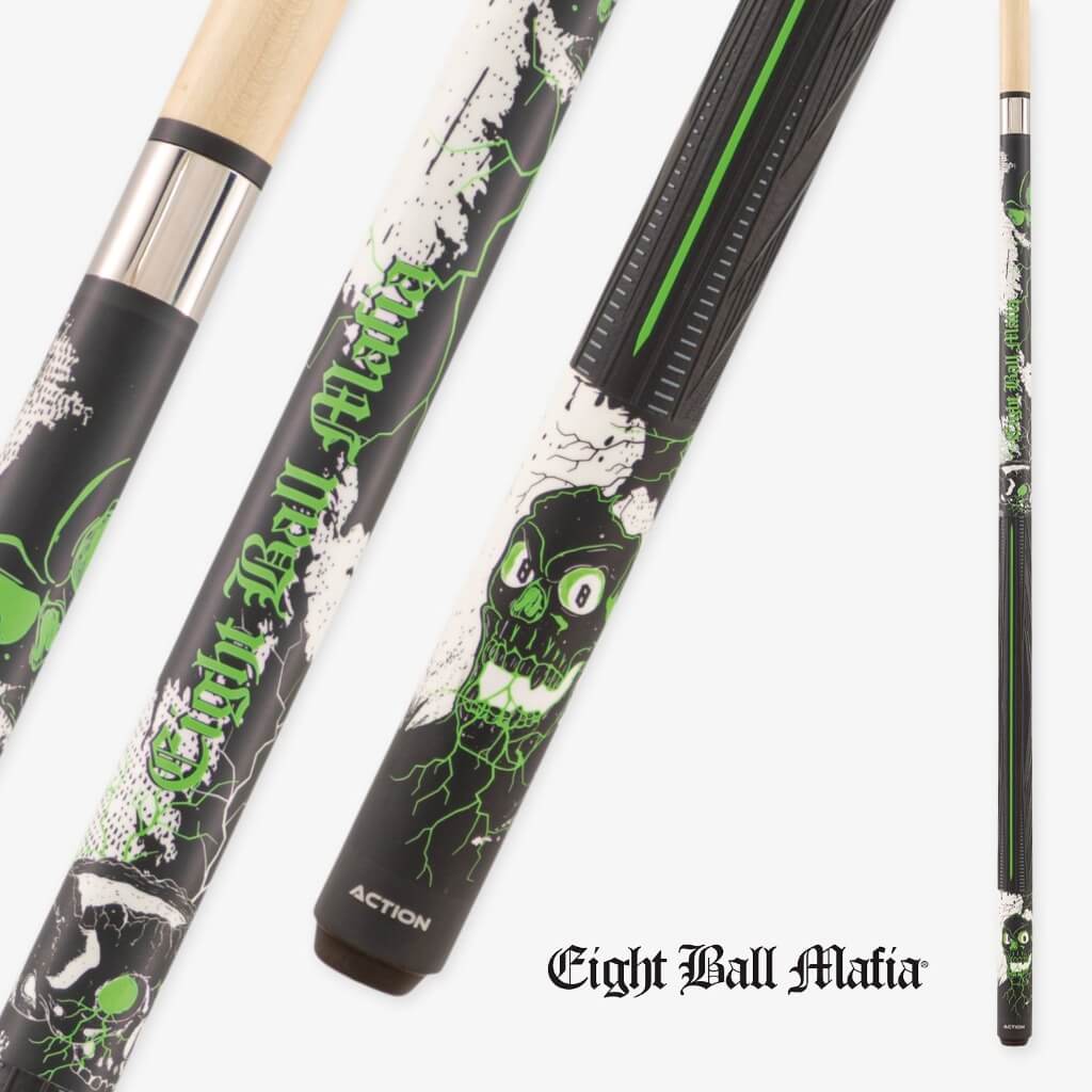 ACTION EIGHT BALL MAFIA - GREEN SKULL