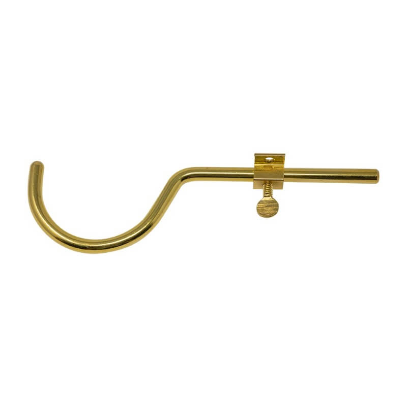 ADJUSTABLE BRASS HOOK