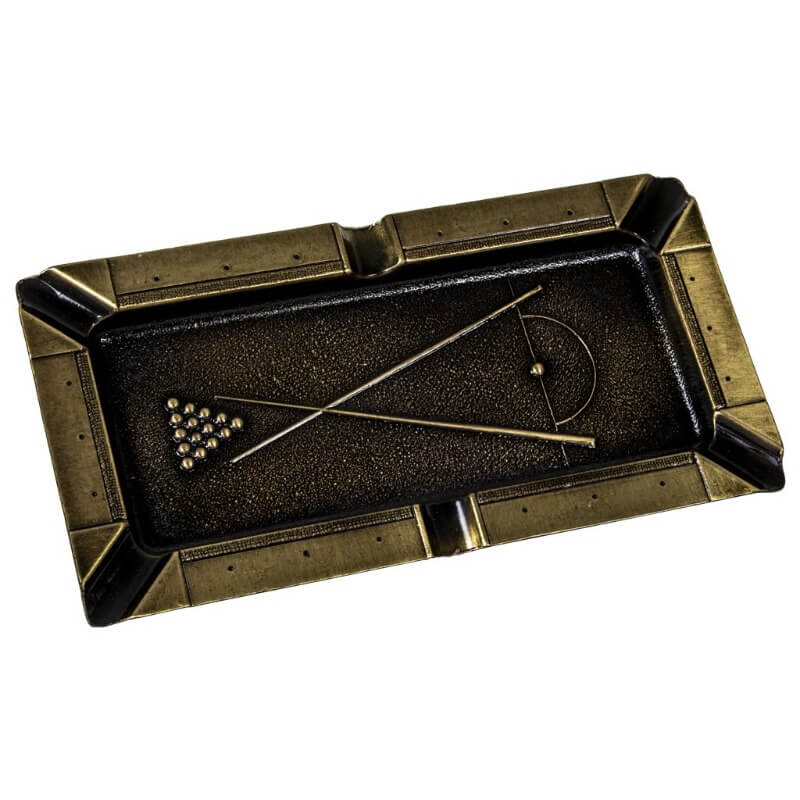 BILLIARD BRASS ASHTRAY