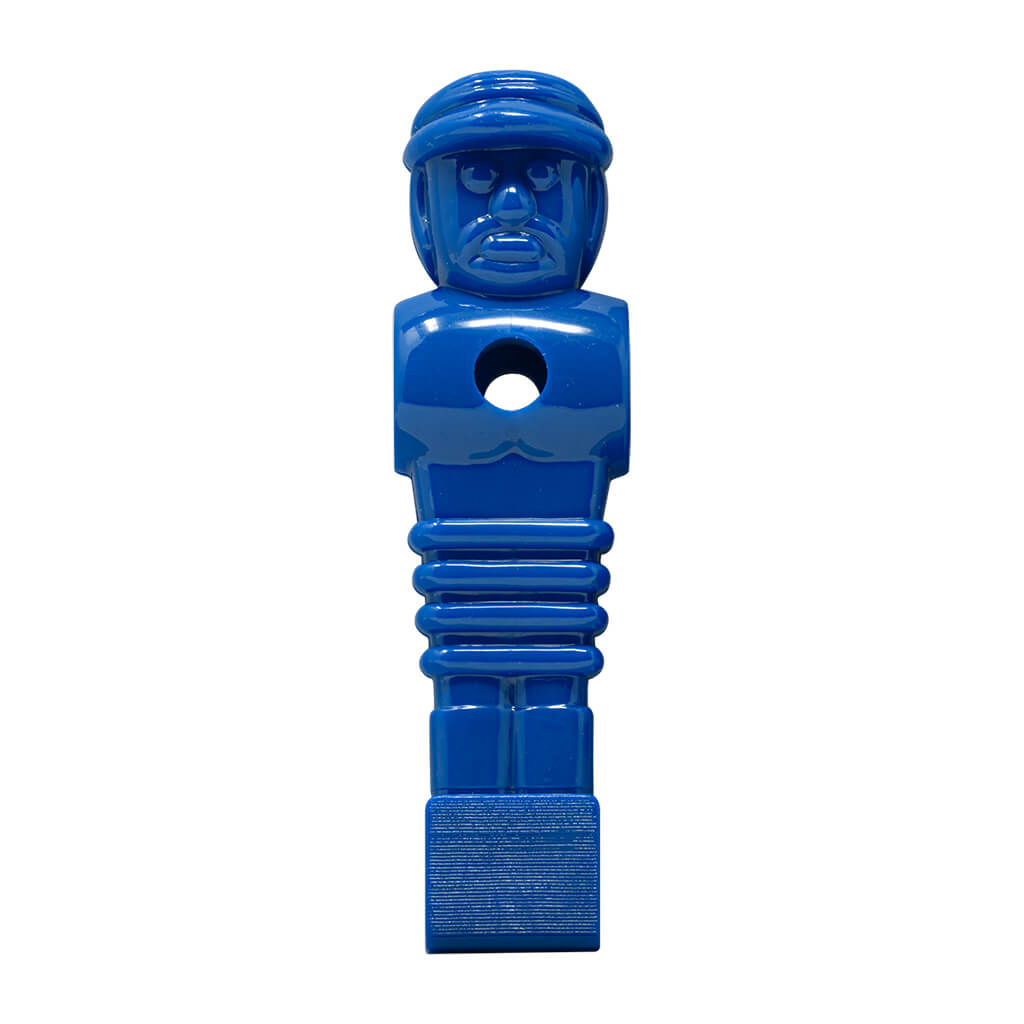 BLUE SOCCER MAN HOLE 16MM 58