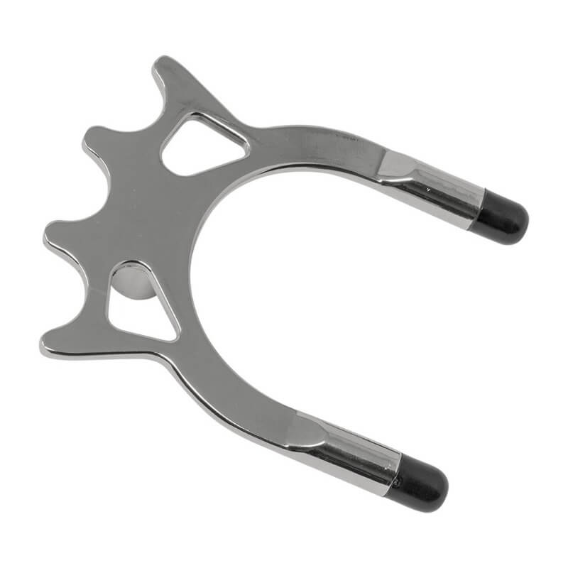 CHROME OVERBALL BRIDGE HEAD